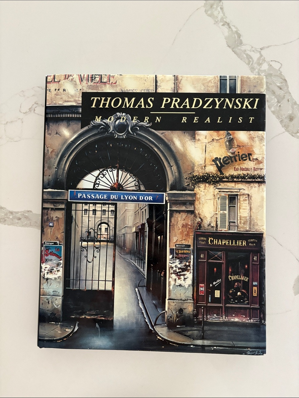 Thomas Pradzynski Modern Realist Hardcover Book SIGNED Inscribed 1st Ed